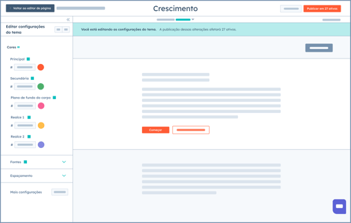 CMS Hub site editor PT