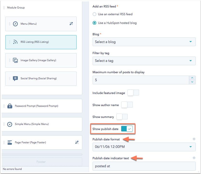 HubSpot Help article screenshot