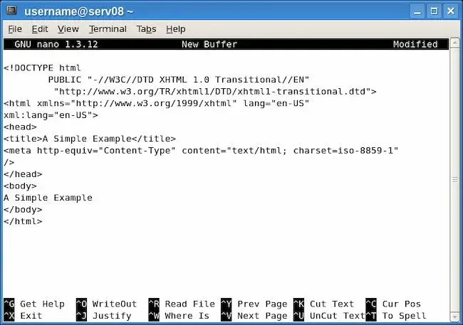 coding for beginners programming language example: html